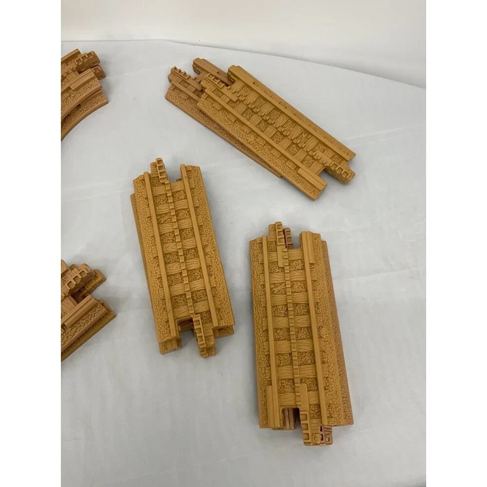 Fisher Price GeoTrax Expansion Replacement Train Tracks Curved & Straight Set